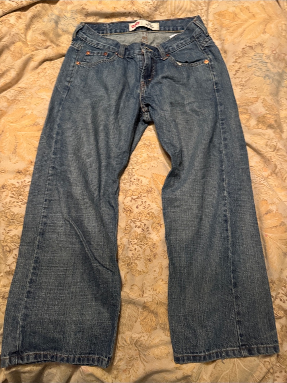 Levi's Boy’s Blue Straight-Leg Jeans